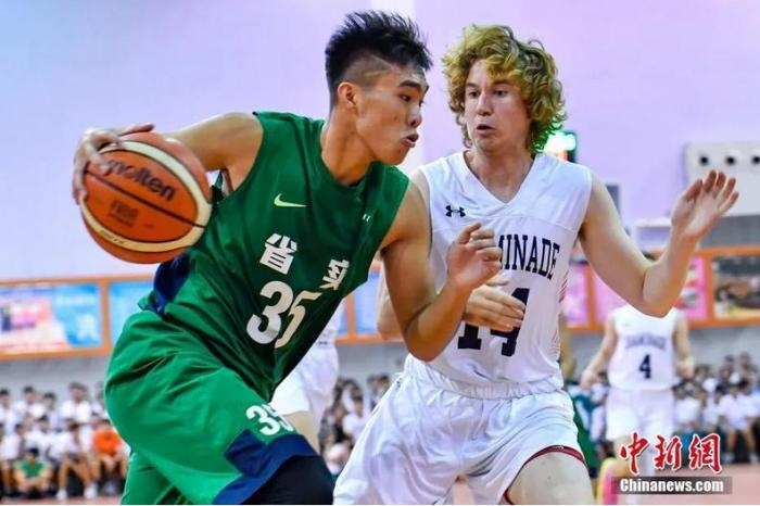 　　資料圖：中美青少年籃球友誼賽。<a target='_blank' href='http://www.chinanews.com/'>中新社</a>記者 陳驥旻 攝