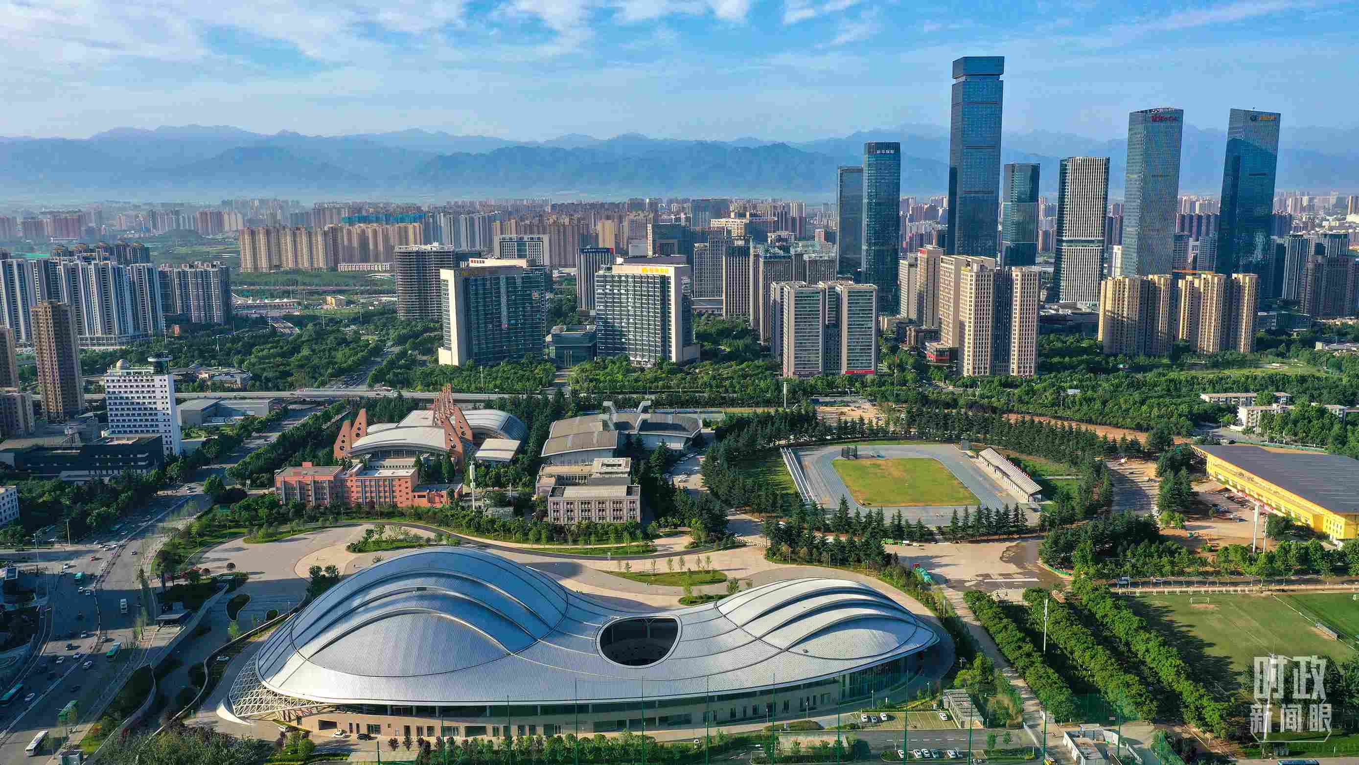 △西安高新區(qū)。（圖／視覺(jué)中國(guó)）