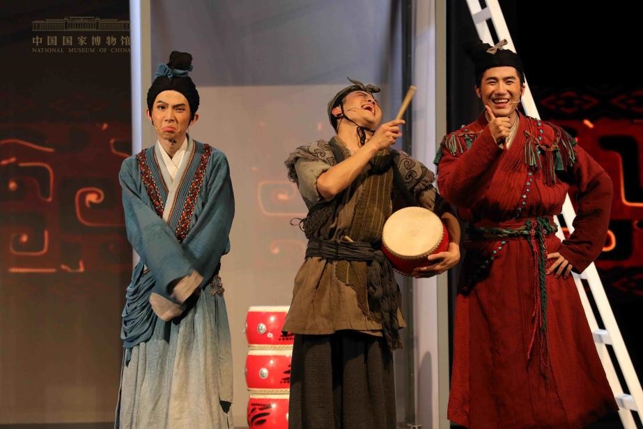 舞臺(tái)劇《盛世歡歌》現(xiàn)場(chǎng)。主辦方供圖