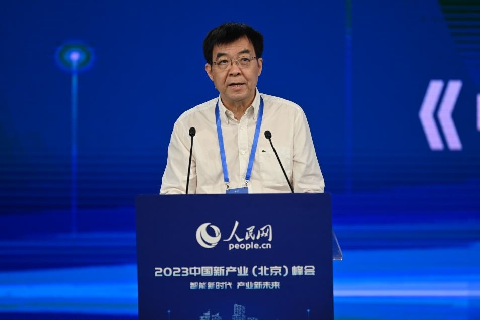 社會科學(xué)文獻(xiàn)出版社社長王利民。人民網(wǎng)記者 于凱攝