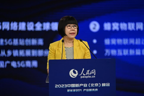 人民網(wǎng)監(jiān)事會(huì)主席唐維紅。人民網(wǎng)記者 于凱攝