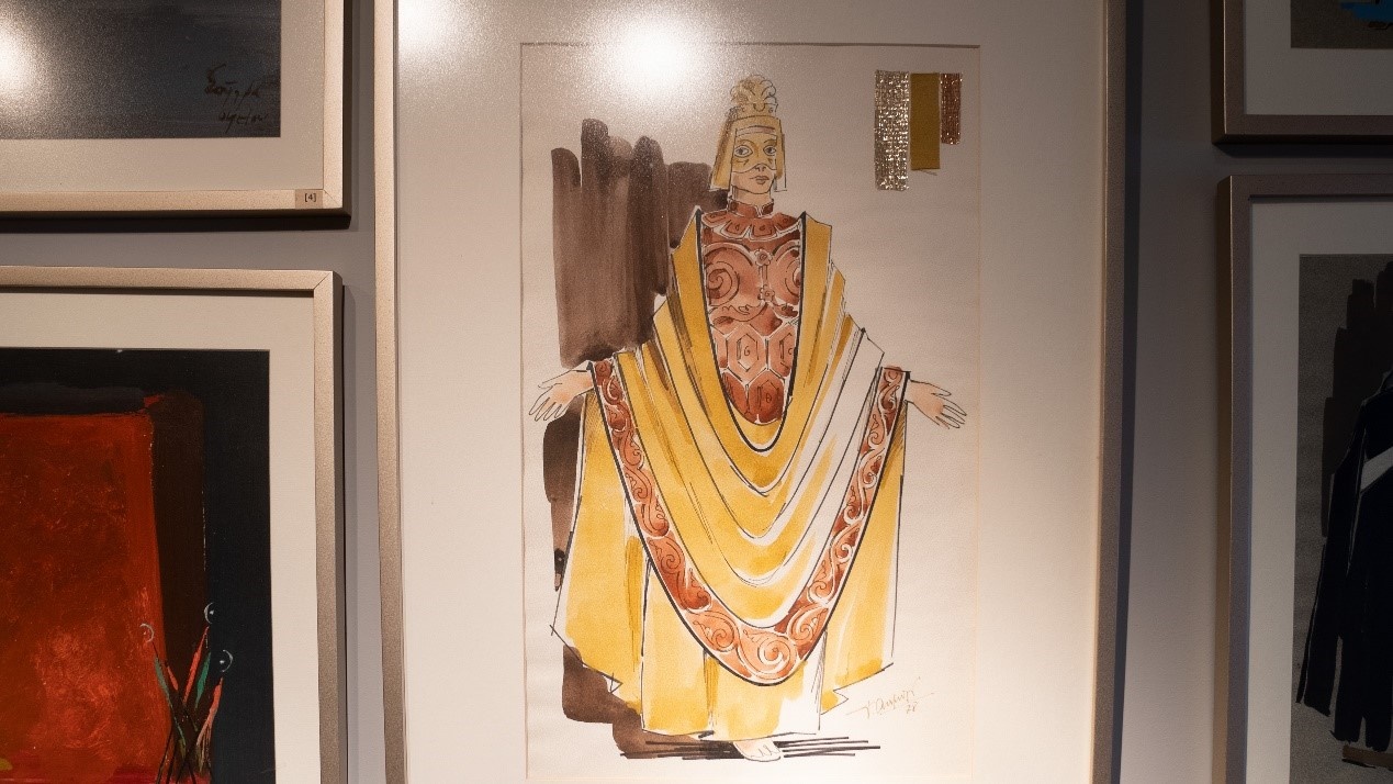 卡贊扎基斯的作品被改編成戲劇。人民網(wǎng)記者 葛泰佚攝