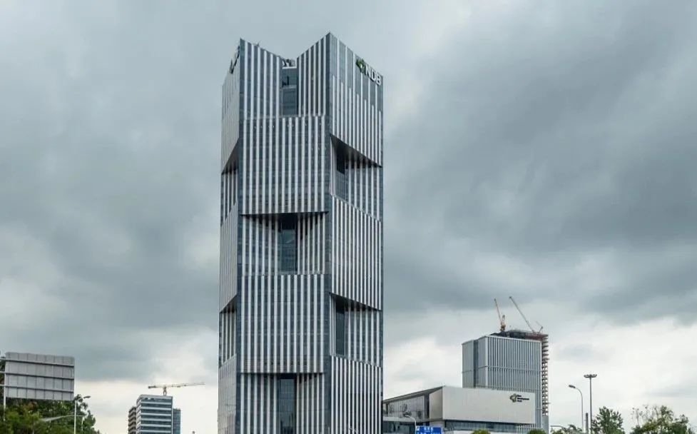 上海浦東新區(qū)，金磚國(guó)家新開(kāi)發(fā)銀行總部大樓。