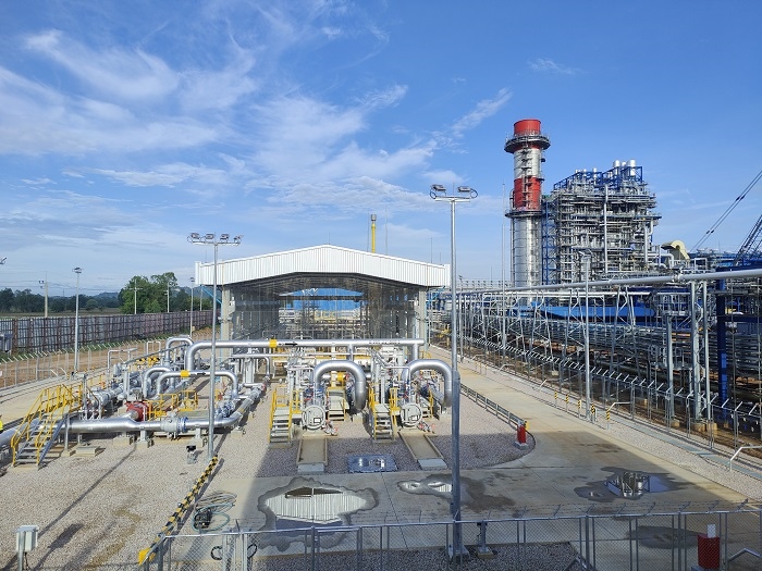 泰國新崗天然氣管道項目計量調(diào)壓站?？ì斎R 攝