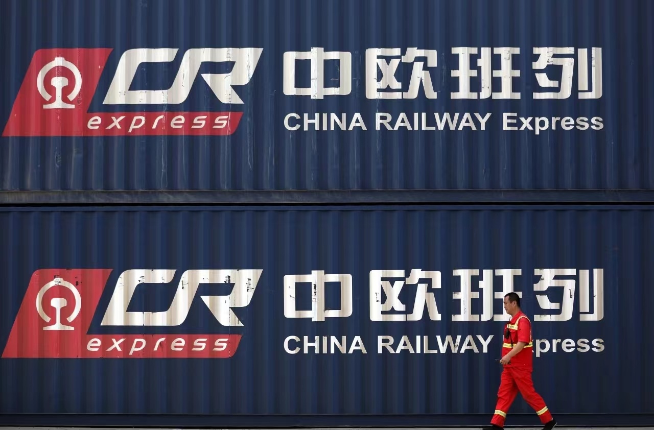 國鐵集團(tuán)發(fā)布中歐班列全程時(shí)刻表成果。國鐵集團(tuán)供圖