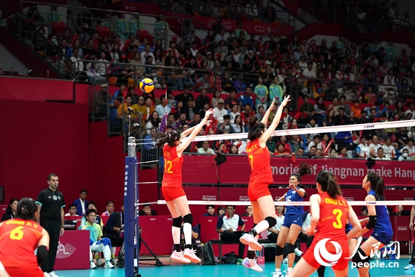 比賽現(xiàn)場。人民網(wǎng)記者 胡雪蓉攝