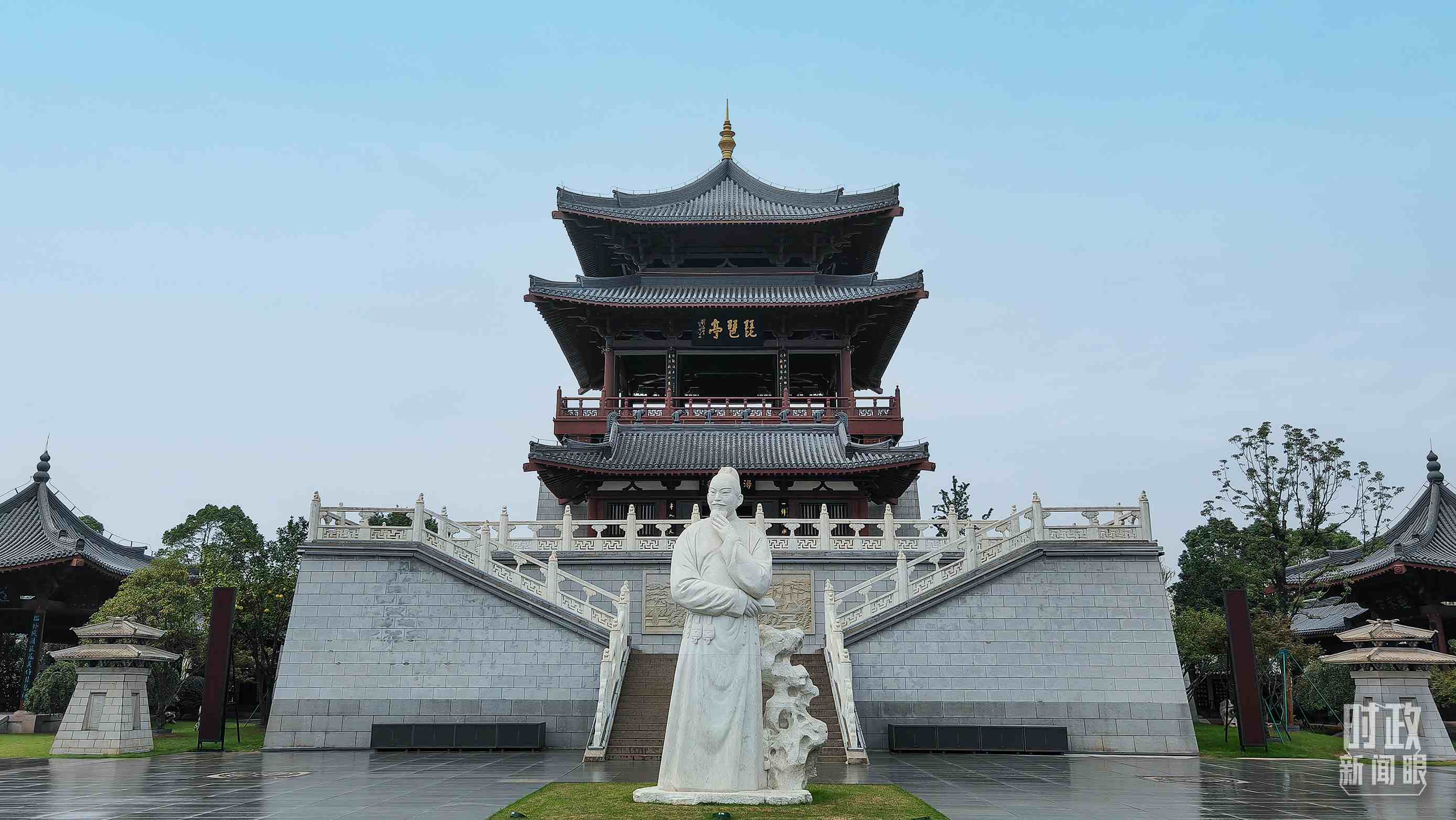 △琵琶亭。（總臺央視記者程鋮拍攝）