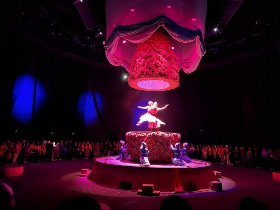 《天釀》演出場景。本報記者劉書文攝