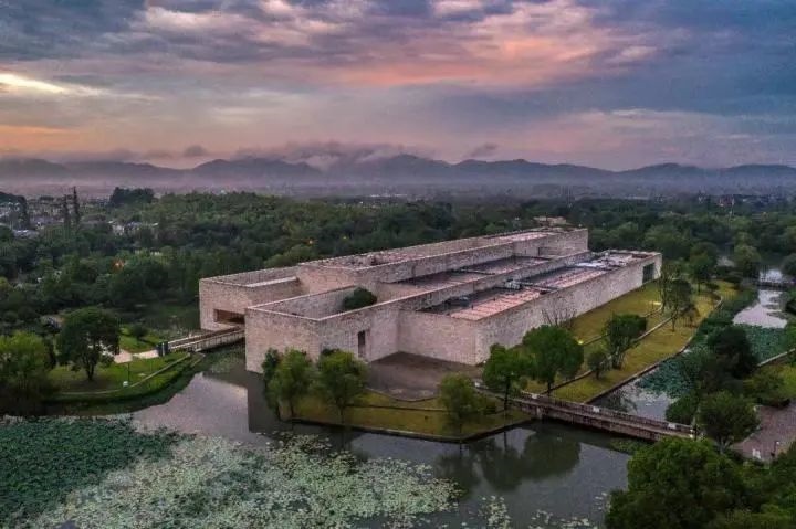 良渚博物院外景。圖源良渚古城微信公眾號(hào)