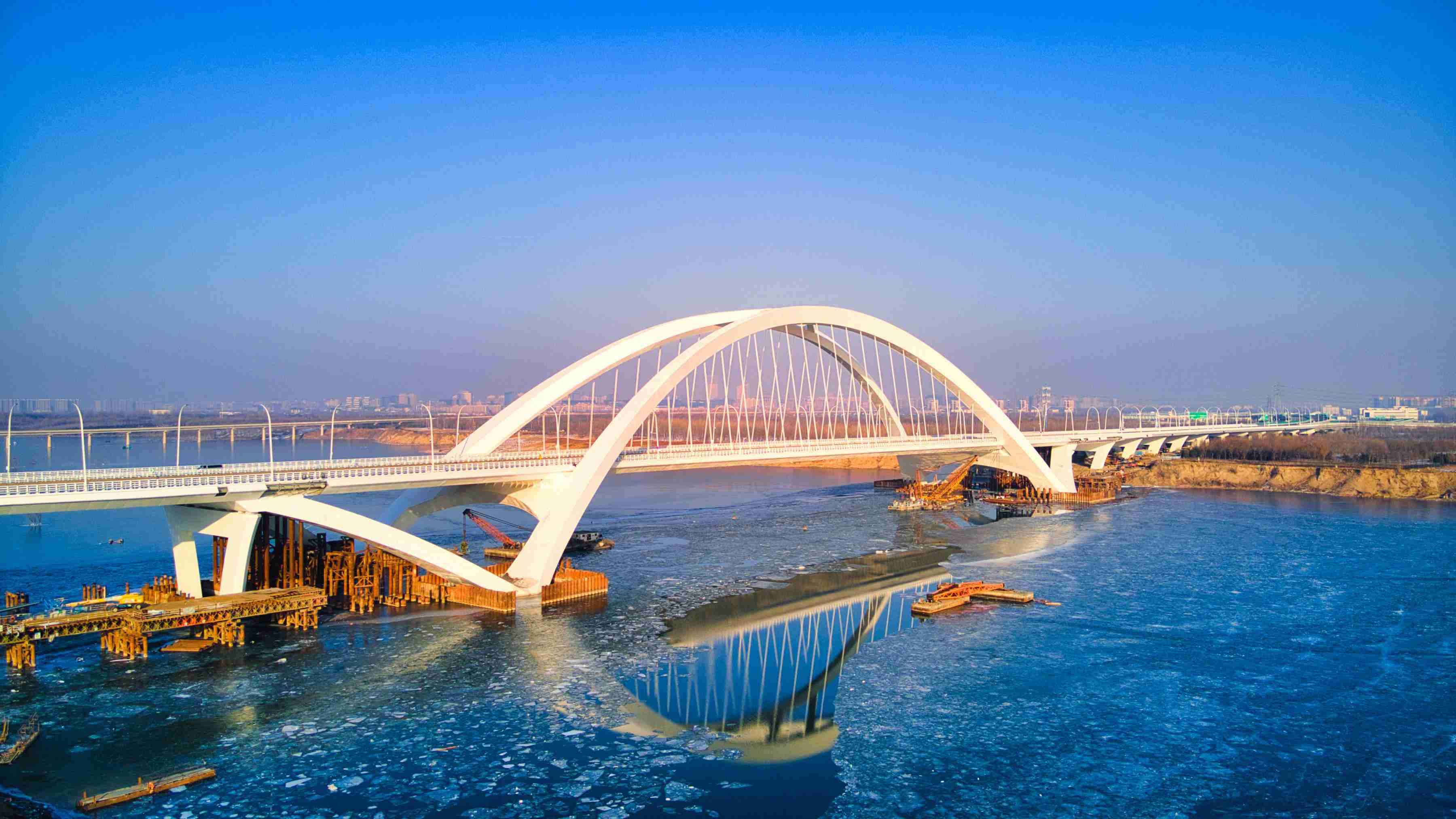 開通后的京雄大橋。受訪方供圖