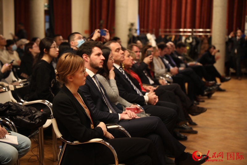 “馬可·波羅逝世 700 周年”系列紀念活動開幕式與會嘉賓 人民網(wǎng) 劉動攝