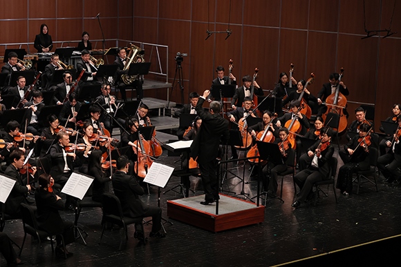 音樂會現(xiàn)場。學(xué)校供圖