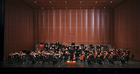 音樂會現(xiàn)場。學(xué)校供圖