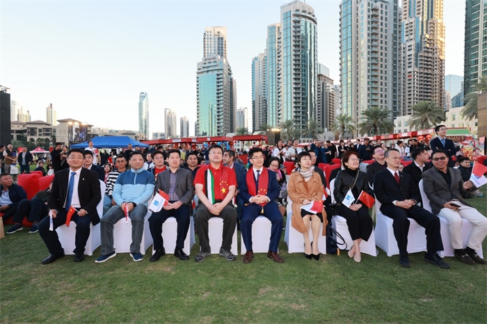 活動現(xiàn)場。中建中東供圖