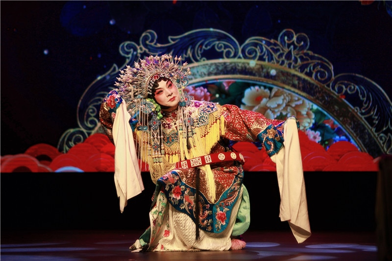 2024年“四海同春”慰?jī)S訪演團(tuán)亞太團(tuán)新西蘭惠靈頓演出現(xiàn)場(chǎng)。圖片由陸欣讌、孟韜、葉勇提供