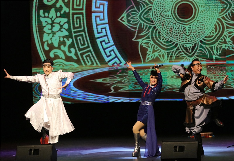 2024年“四海同春”慰?jī)S訪演團(tuán)亞太團(tuán)新西蘭惠靈頓演出現(xiàn)場(chǎng)。圖片由陸欣讌、孟韜、葉勇提供