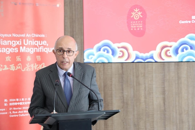 拉巴特文化藝術(shù)遺產(chǎn)復(fù)興協(xié)會(huì)主席德里希致辭?；艟z