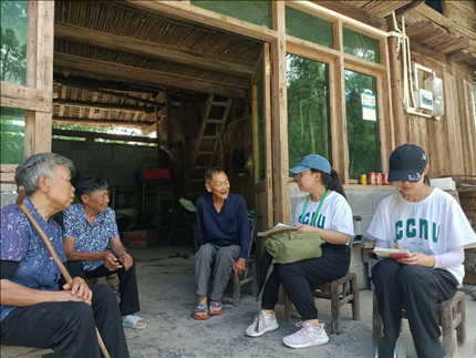 △ 2022年7月，華中師范大學(xué)生命科學(xué)學(xué)院鄉(xiāng)村振興之旅暑期實(shí)踐隊(duì)赴湖北省恩施市宣恩縣長(zhǎng)潭河侗族鄉(xiāng)開展“生態(tài)文明助力鄉(xiāng)村振興”暑期社會(huì)實(shí)踐活動(dòng)。