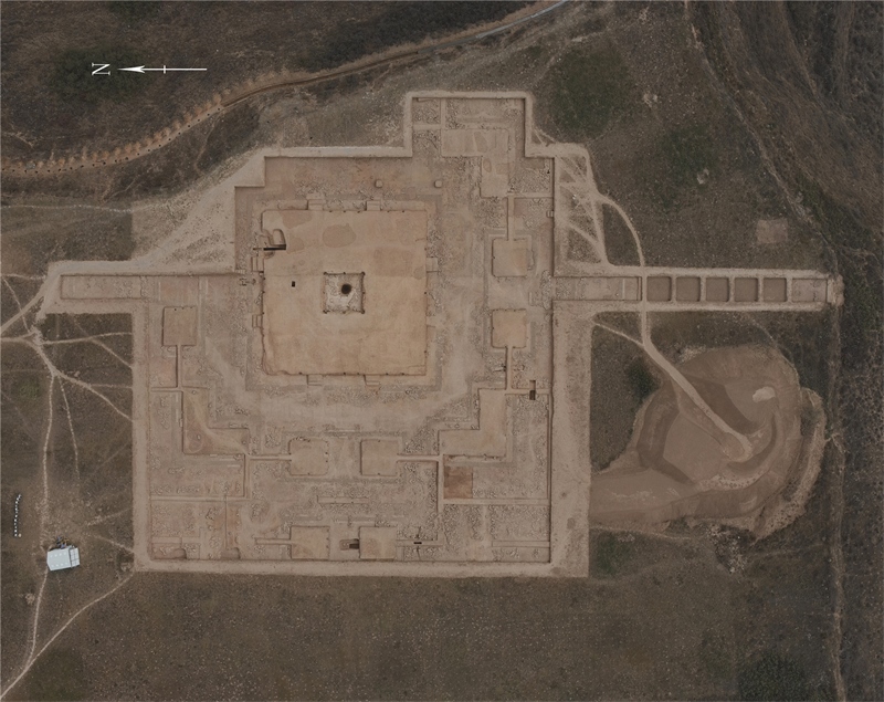 四角坪遺址平面圖。中國文物報社供圖