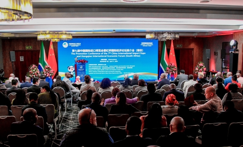 現(xiàn)場照片。（圖片來源：中國國際進(jìn)口博覽會官微）