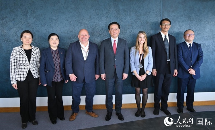 貴州省高校代表團一行赴倫敦城市大學(xué)訪問現(xiàn)場