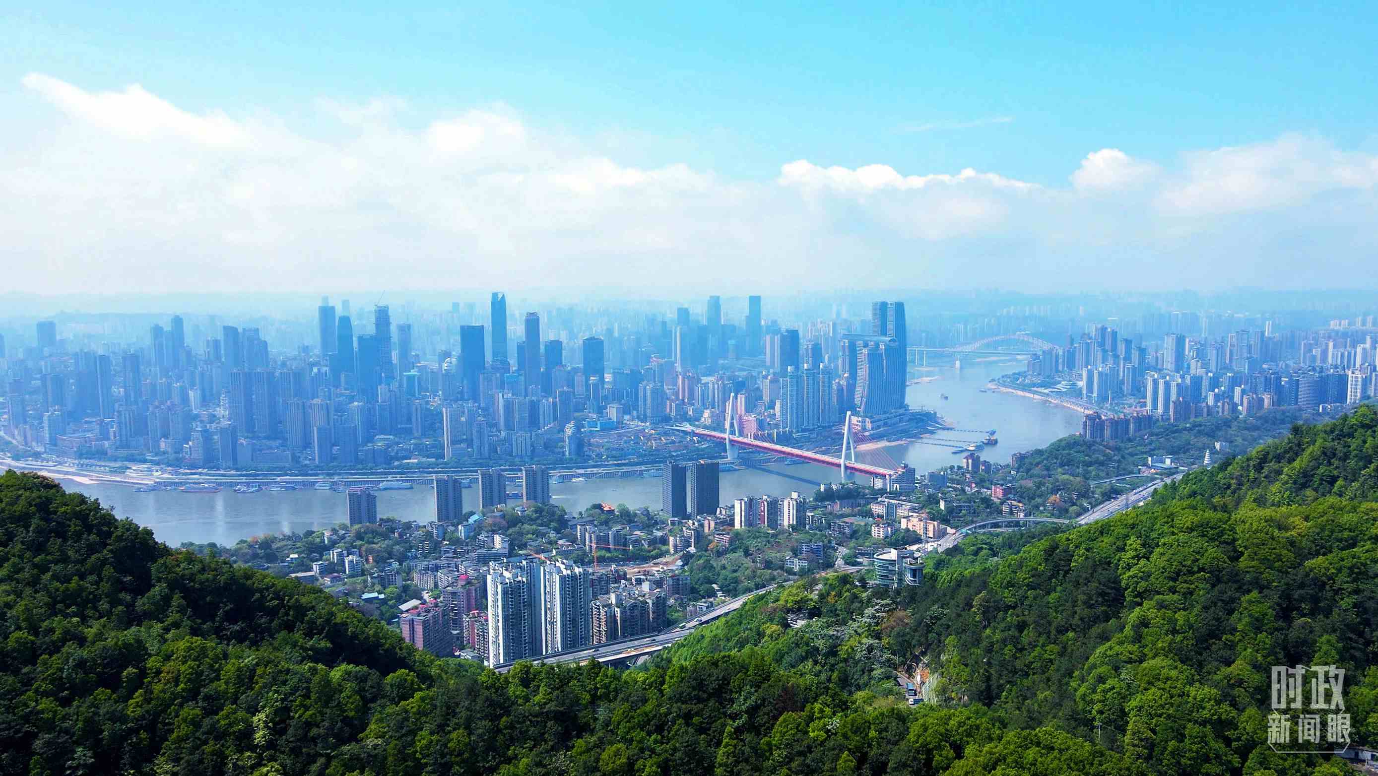 △重慶。（總臺記者謝鵬拍攝）