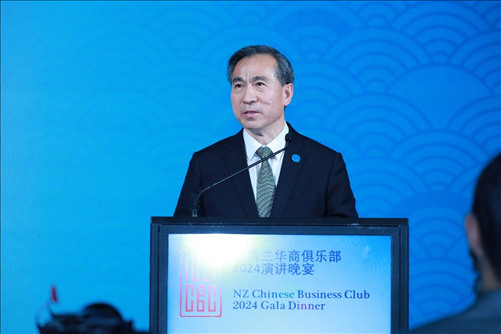 中國貿(mào)促會任鴻斌會長。主辦方供圖