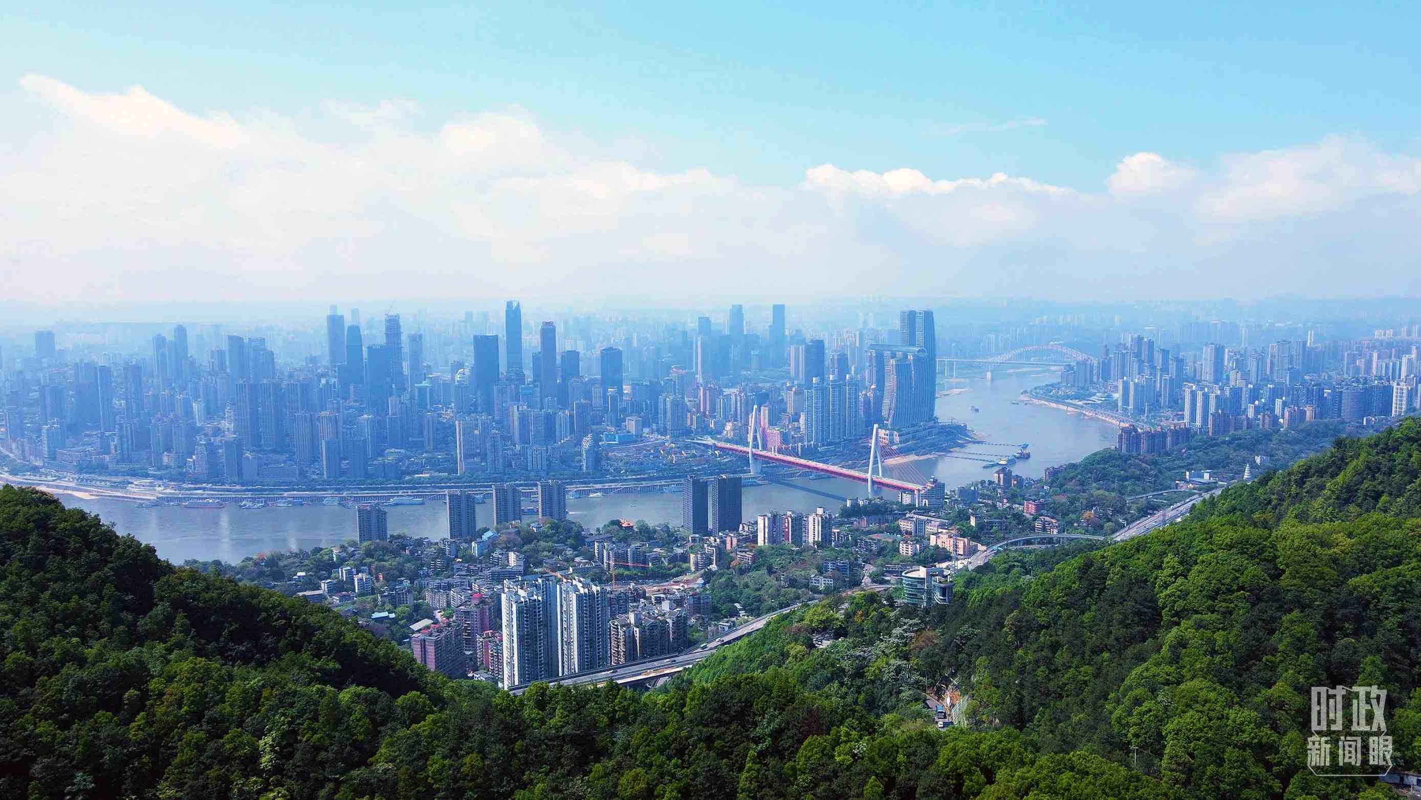 △重慶。（總臺記者謝鵬拍攝）