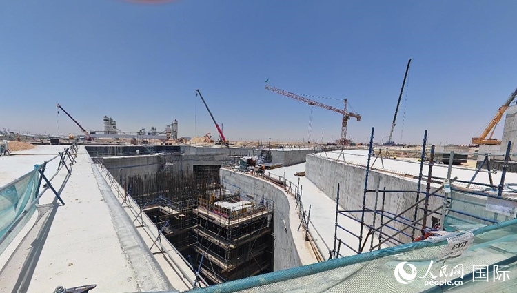 德拉伊耶門(mén)項(xiàng)目建設(shè)場(chǎng)景。艾哈邁德攝