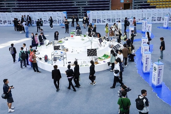 入圍決賽作品成果展。北京建筑大學(xué)供圖