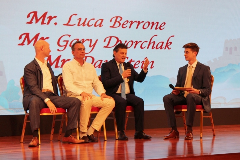 2、在故事分享環(huán)節(jié)，多名友好人士分享他們與中國的故事。 伊莎貝爾·羅德里格斯攝