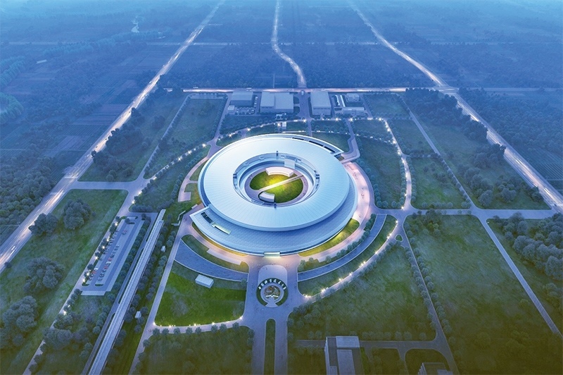 近年來，長三角各省市牢牢把握高質(zhì)量發(fā)展這個(gè)首要任務(wù)，因地制宜培育和發(fā)展新質(zhì)生產(chǎn)力，朝著世界級城市群目標(biāo)邁進(jìn)。圖為第四代大科學(xué)裝置“合肥先進(jìn)光源”的效果圖（資料圖片）。 新華社發(fā)（中國科學(xué)技術(shù)大學(xué)國家同步輻射實(shí)驗(yàn)室供圖）