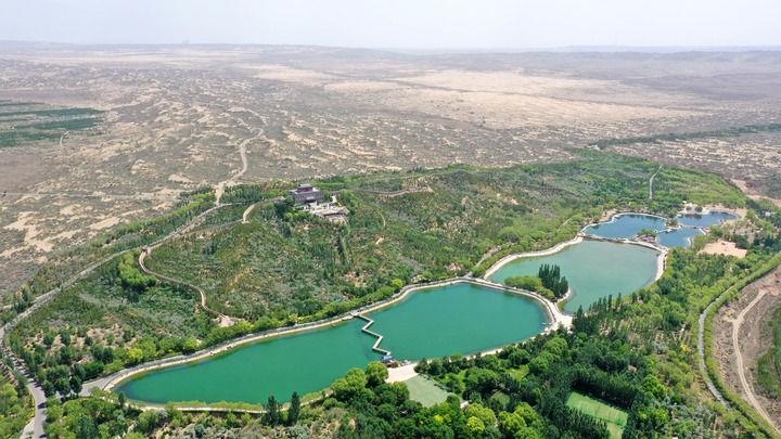 △2023年6月7日，寧夏靈武市白芨灘國家級(jí)自然保護(hù)區(qū)。