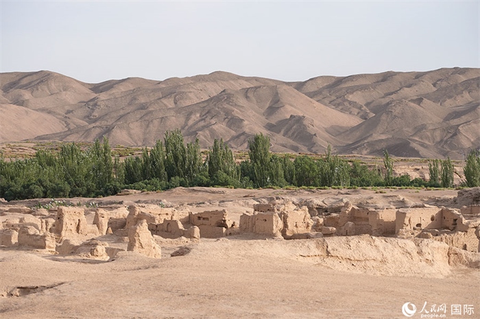 交河故城。人民網記者 張麗婭攝