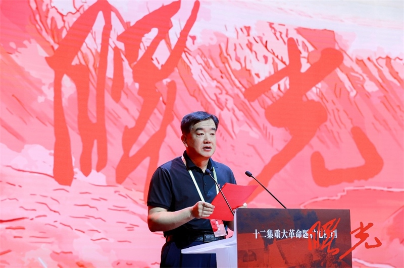 陜西省榆林市米脂縣委副書記、縣長楊樹森致辭