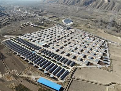 這是2020年11月6日拍攝的班彥新村全貌（無人機(jī)照片）。新華社記者 戴天放 攝