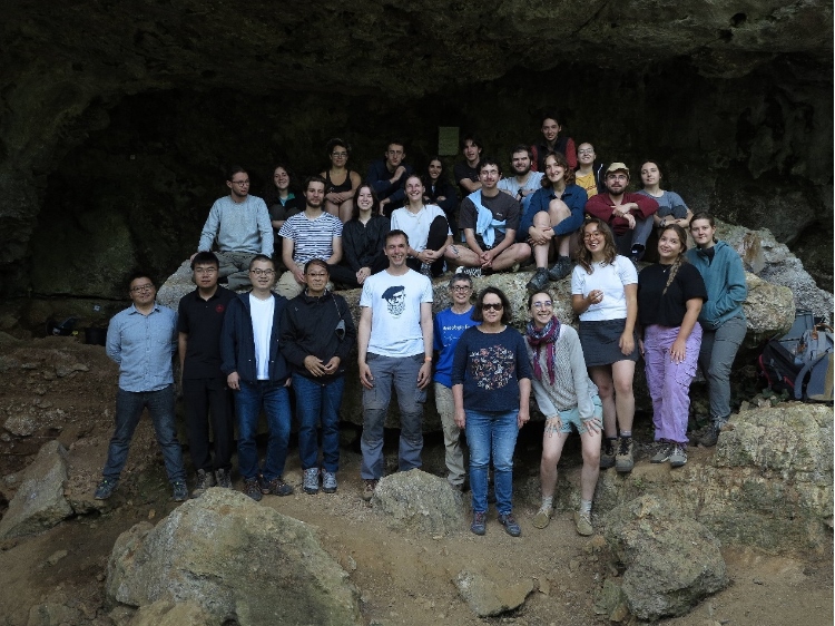 2023年6月，山東大學(xué)考古隊(duì)與法國波爾多大學(xué)開展聯(lián)合考古。山東大學(xué)供圖