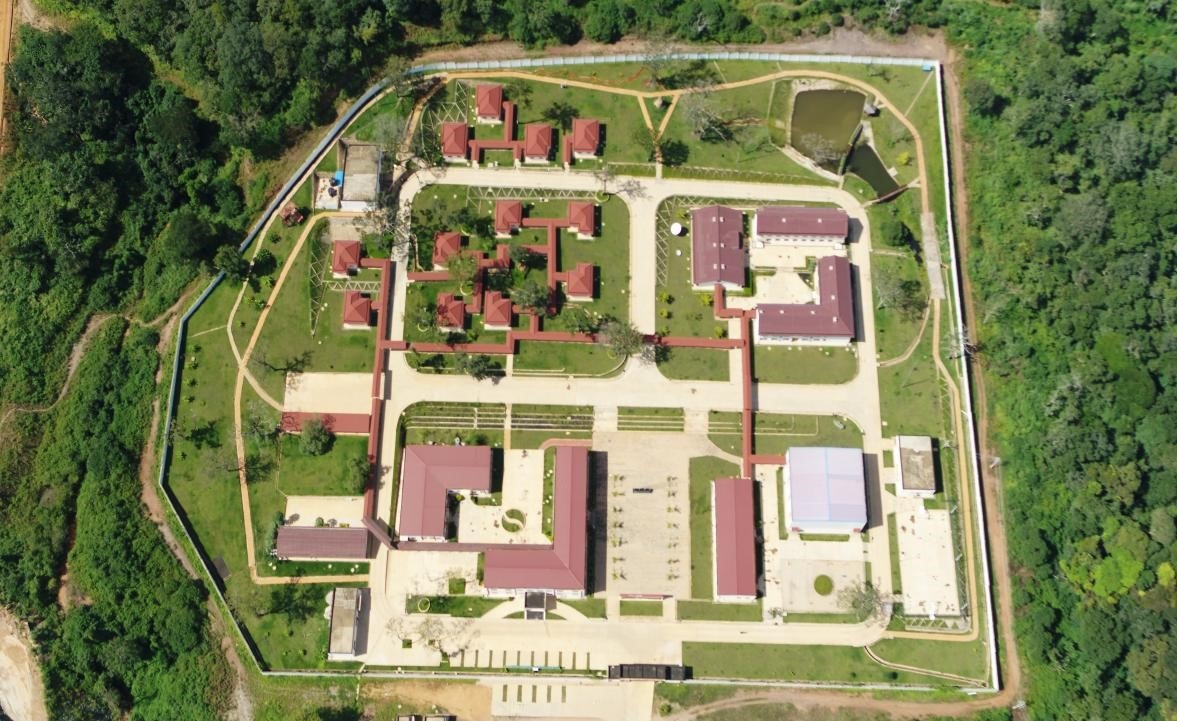 負(fù)責(zé)運(yùn)營管理剛果（金）布桑加水電站的中剛水電公司。中鐵資源集團(tuán)供圖