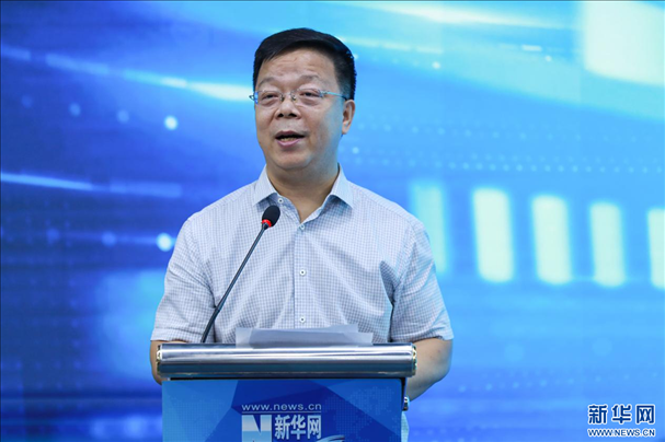 新華網黨委常委、董事、副總裁劉加文致辭