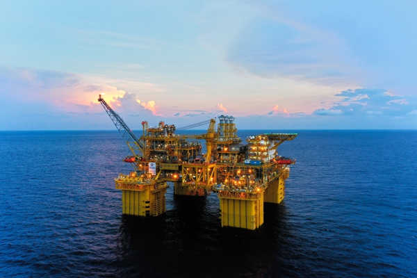 “深海一號”能源站。受訪者供圖