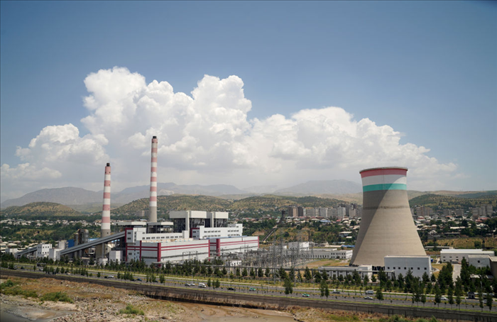 杜尚別2號熱電廠（2024年6月22日攝）。