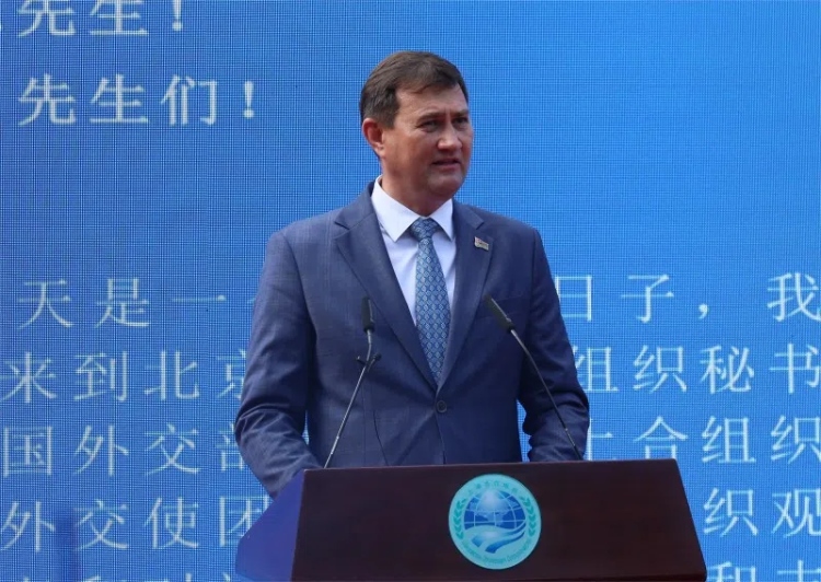 白俄羅斯外交部長馬克西姆·雷任科夫出席活動并致辭。主辦方供圖