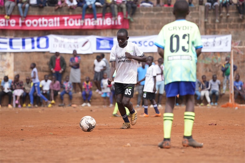 足球比賽現(xiàn)場。主辦方供圖