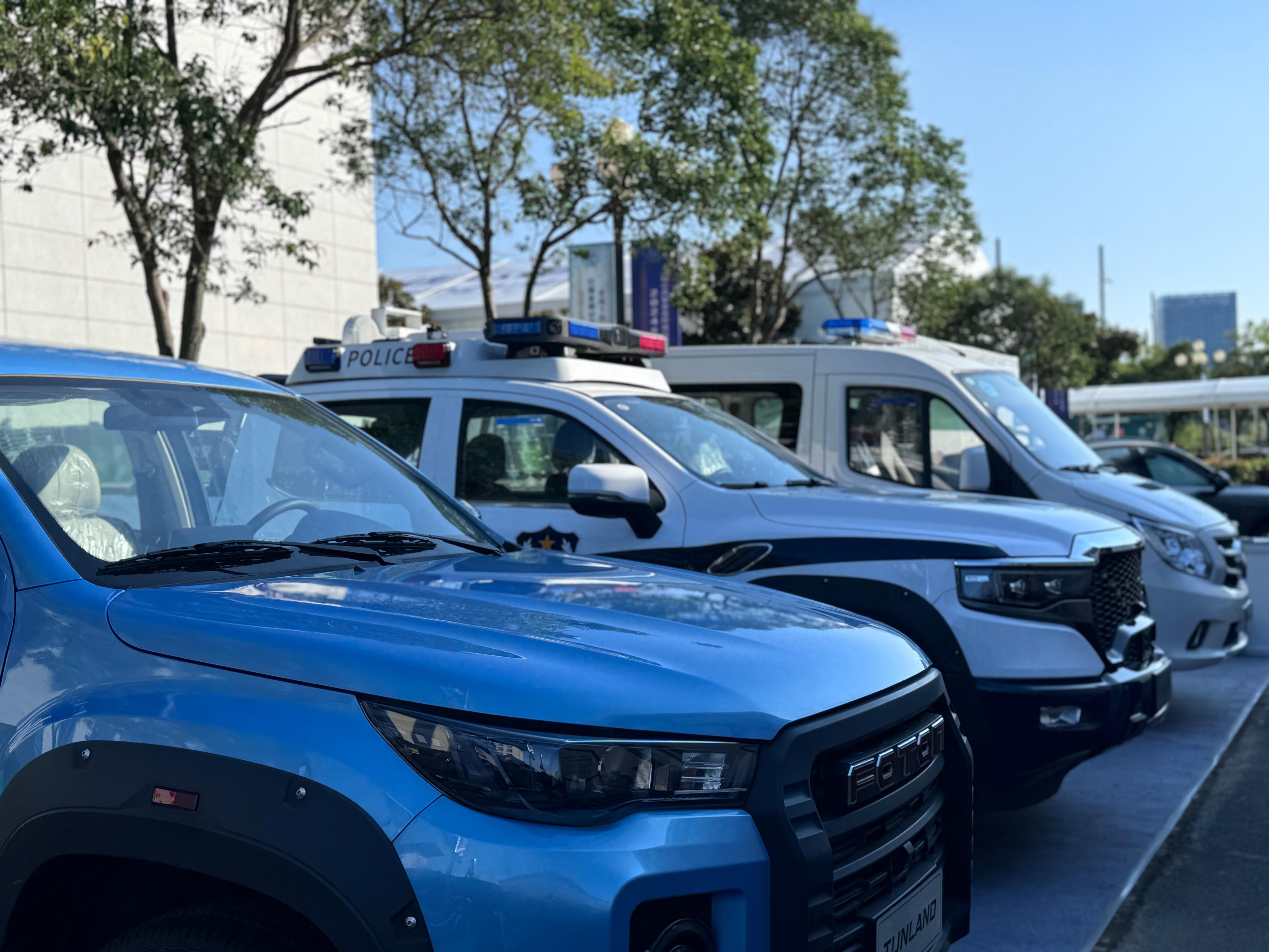 公共安全科技裝備展（連云港）現(xiàn)場(chǎng)。人民網(wǎng)記者 郝萍攝