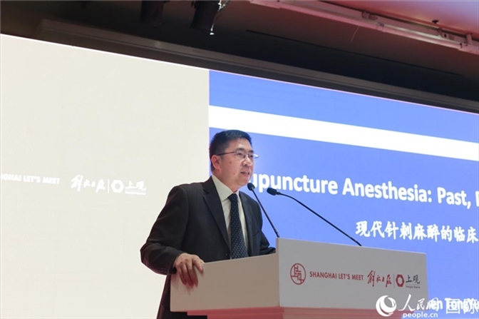 陳彤宇在演講。人民網(wǎng)記者 黃培昭攝