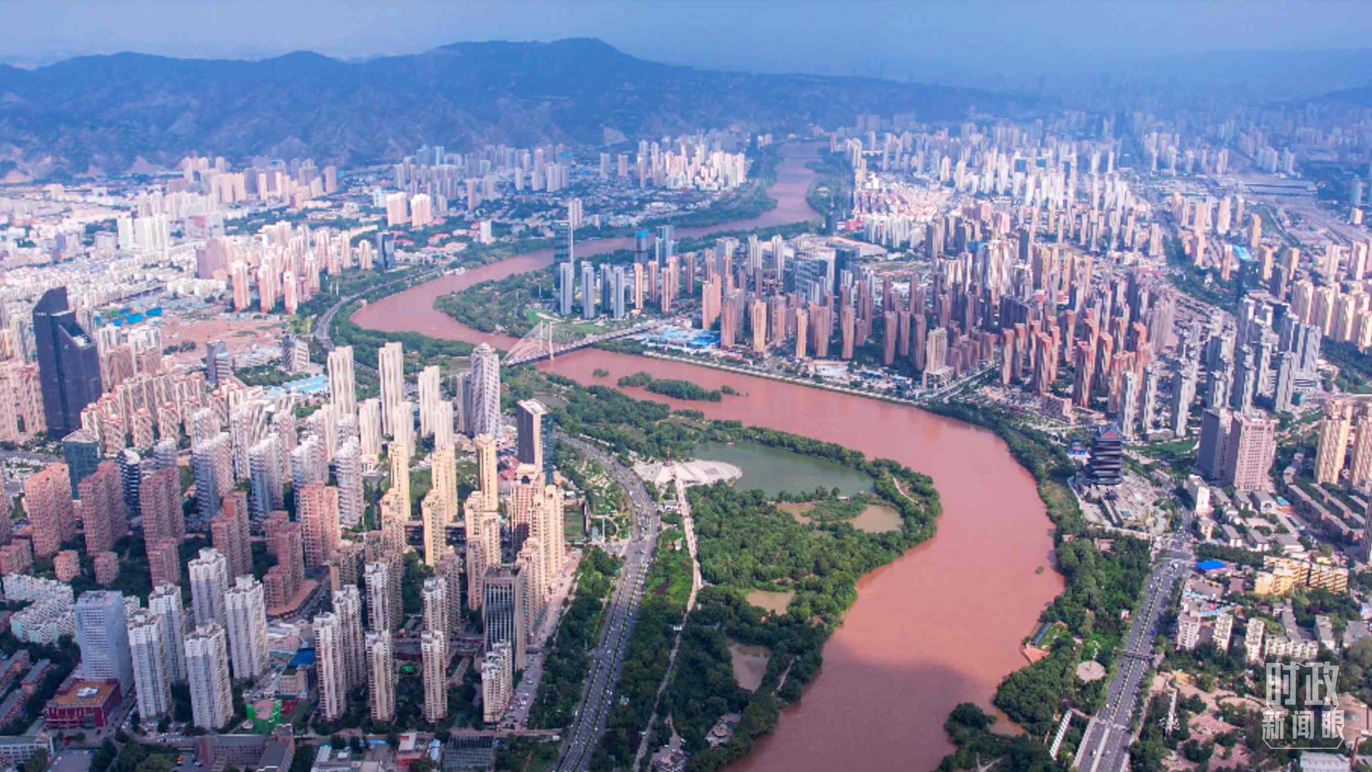 △蘭州。（總臺(tái)央視記者范凱拍攝）