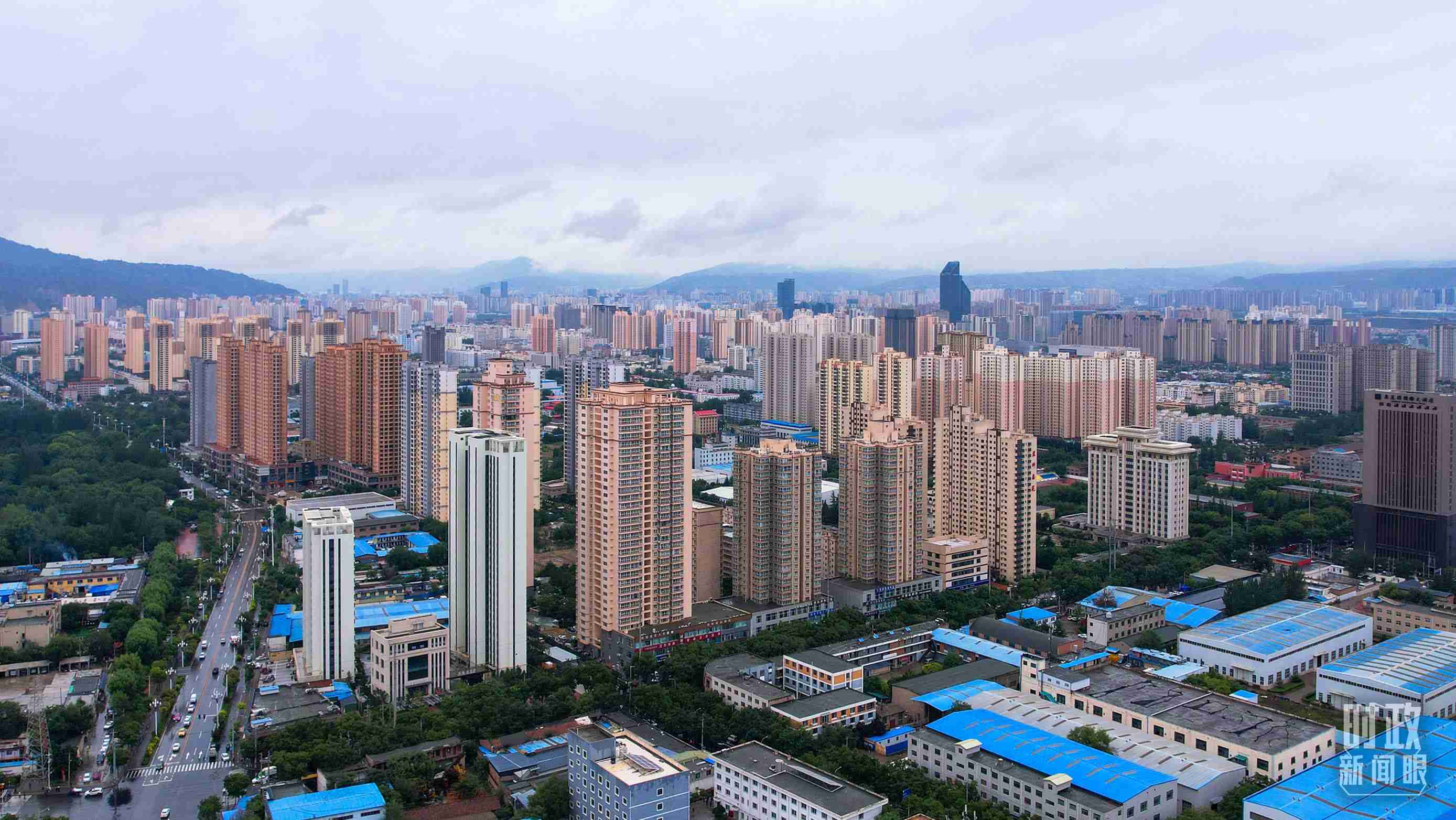 △蘭州。（總臺(tái)記者馬凌峰拍攝）