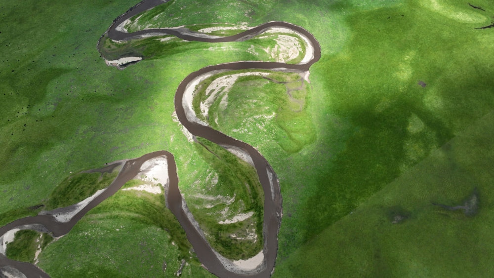 2023年7月6日在甘肅省甘南藏族自治州瑪曲縣拍攝的阿萬倉濕地景色（無人機照片）?，斍鷿竦卣嫉?62萬畝，是黃河上游重要的水源涵養(yǎng)區(qū)和生態(tài)功能區(qū)，被譽為“黃河之腎”。