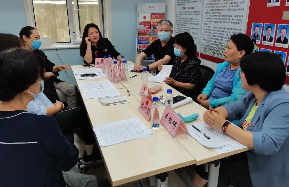 北京市東城區(qū)景山街道人大代表之家（資料照片）。新華社發(fā)（北京市人大常委會供圖）