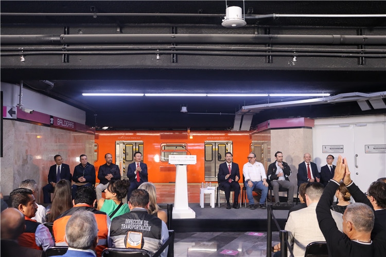 活動(dòng)現(xiàn)場，中車株機(jī)公司墨西哥公司供圖